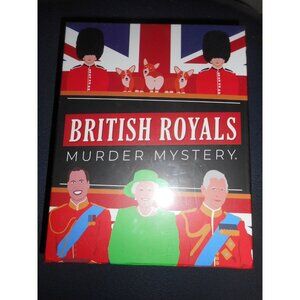 Host a Murder Mystery! NIB Unopened British Royals Murder Mystery Board Game